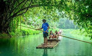 Bamboo Rafting and Drop