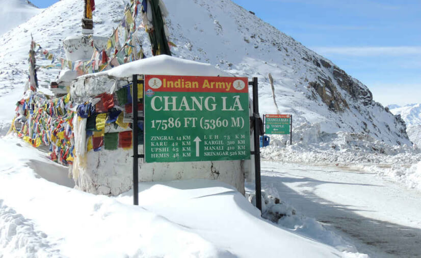 (Leh) Pangong Tso to Leh via Changle Pass || 160 KM | 5-6 hr